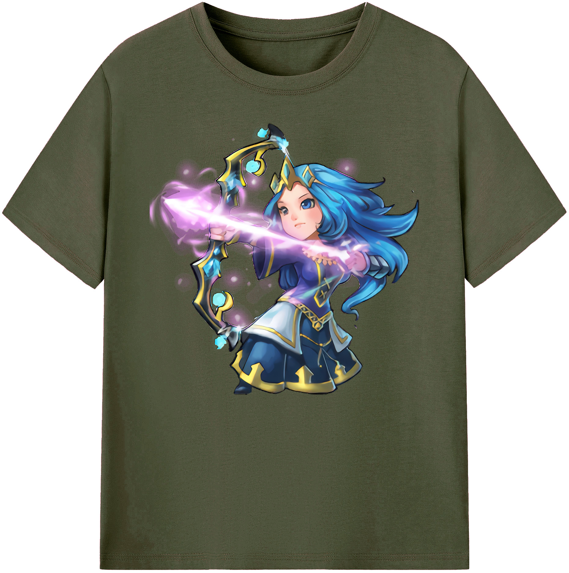 リーグ・オブ・レジェンド League of Legends LOL 綿100％ メンズ半袖Tシャツ｜肌触りやわらか＆通気性